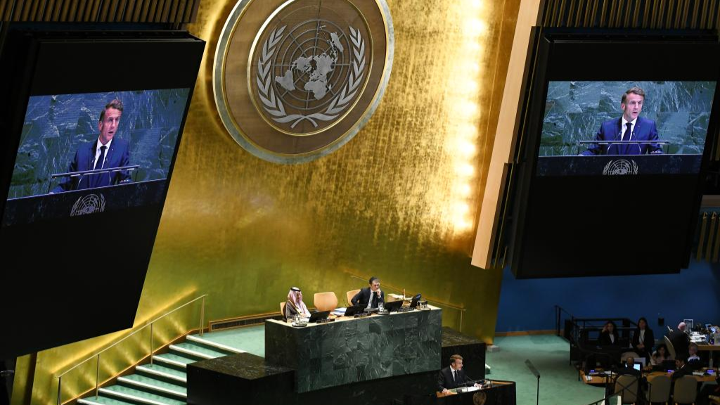 France recognizes State of Palestine during UN meeting on two-state solution