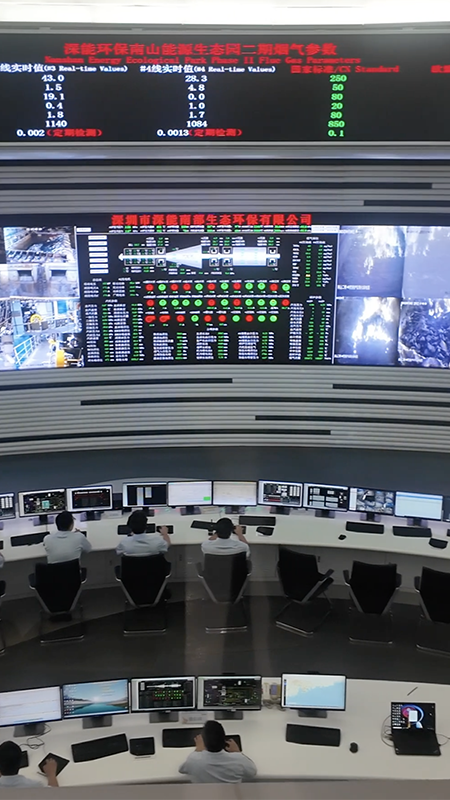 Nanshan Energy Eco-Park showcases the unique beauty of waste treatment