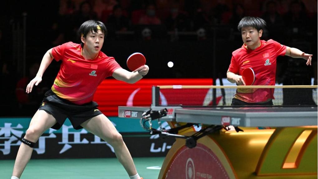 ITTF Mixed Team World Cup stage 2 group match: China vs. France
