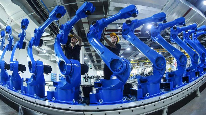 China's robot industry doubles revenue in five years