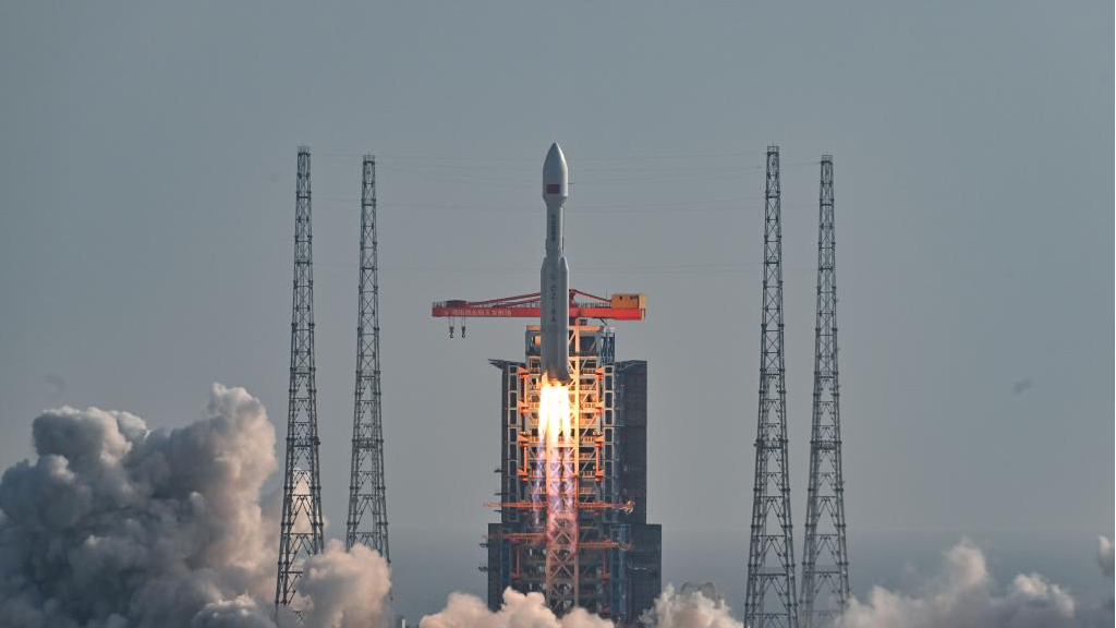 China's Long March-8A rocket launches new internet satellite group
