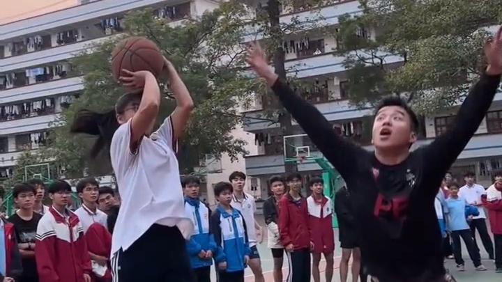 Girl baller dominates court