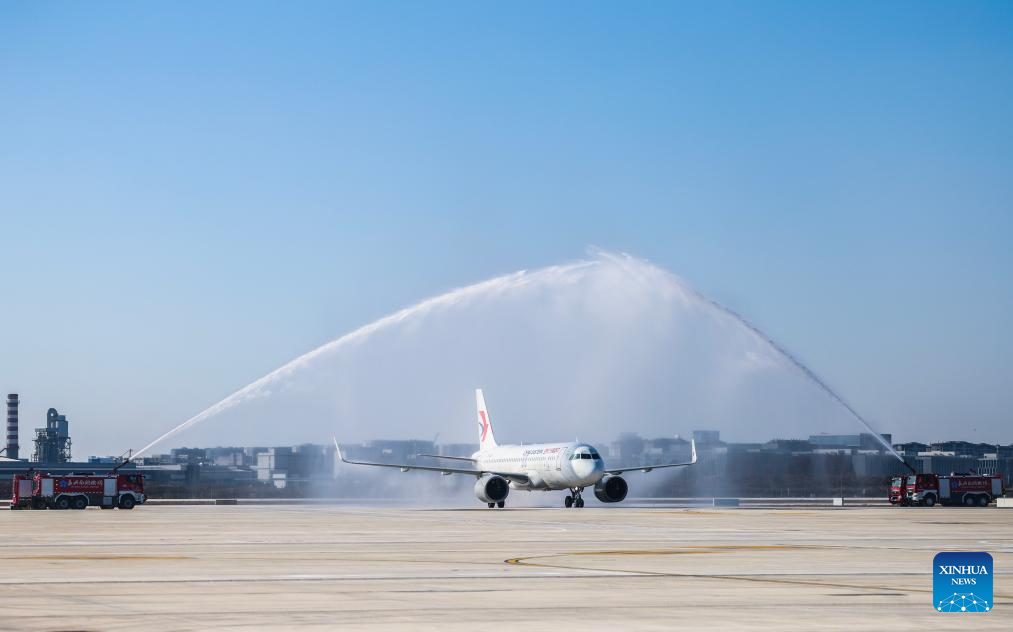 Jiaxing Nanhu Airport in China's Zhejiang put into operation