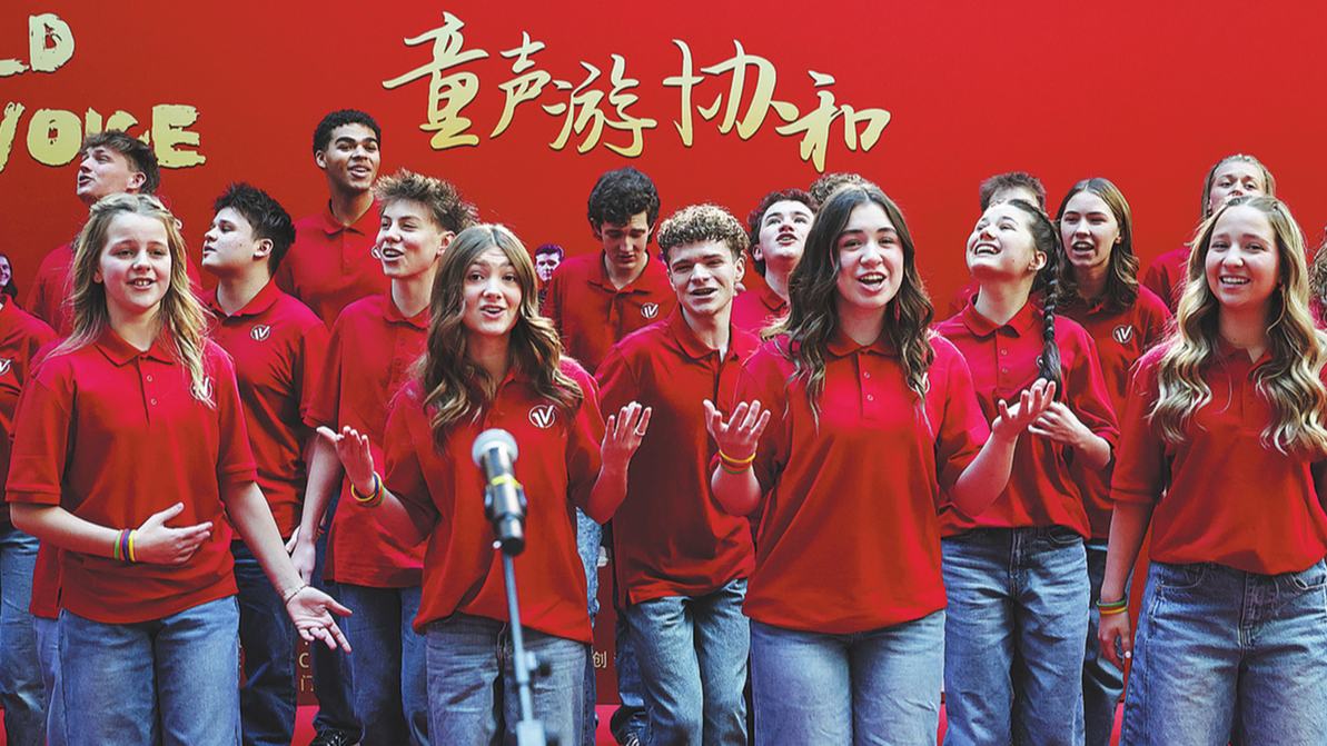 US children's choir brings message of hope and unity