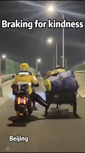 Braking for kindness