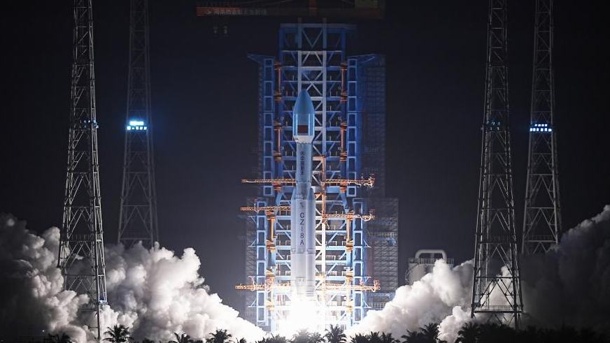 China's Long March-8A rocket launches new satellite group