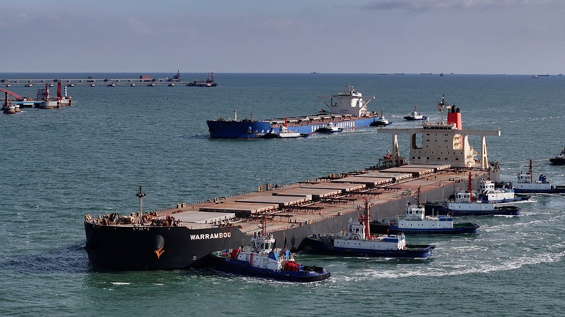 Cargo throughput at Tangshan Port up 2.53 percent year on year