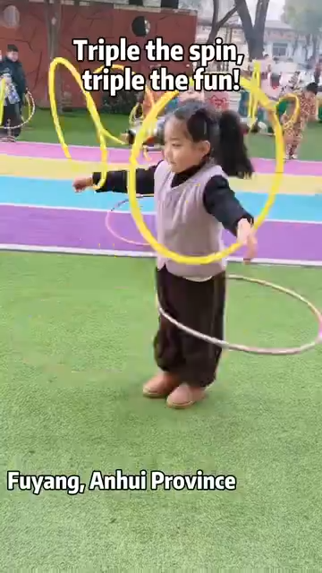 Triple the spin, triple the fun!