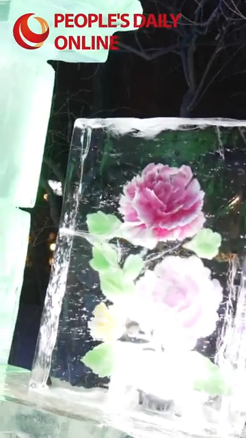 Dazzling ice lanterns illuminate Harbin's winter nights in NE China