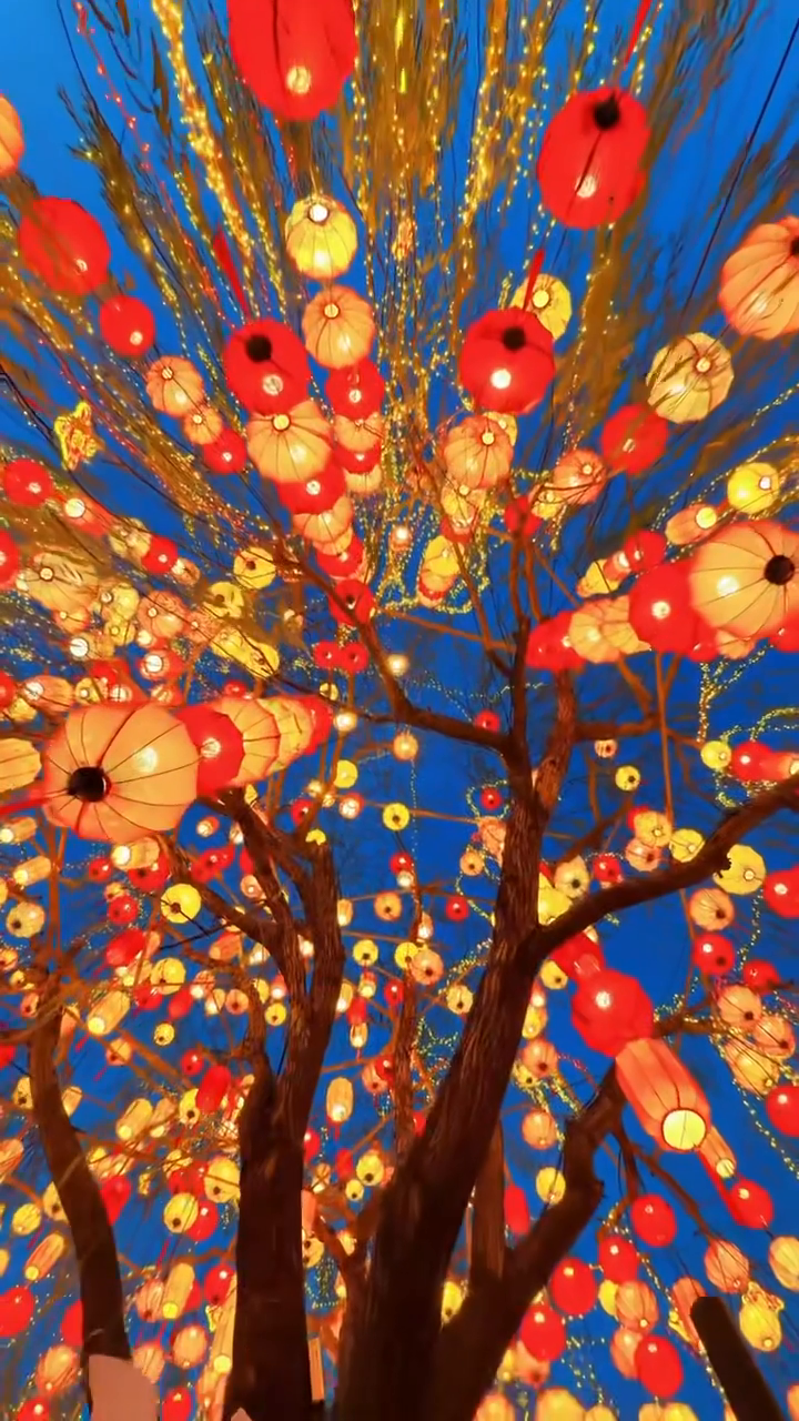Vibrant lanterns lighten upcoming Chinese New Year