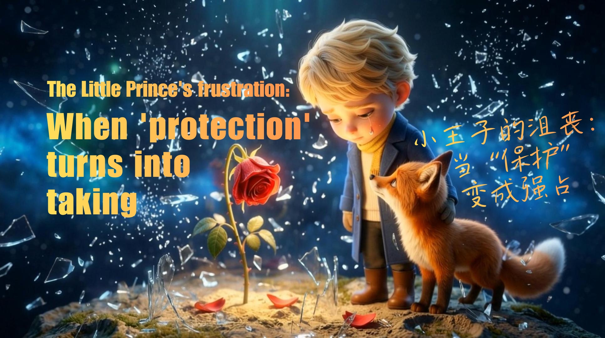 The Little Prince's frustration: When 'protection' turns into taking