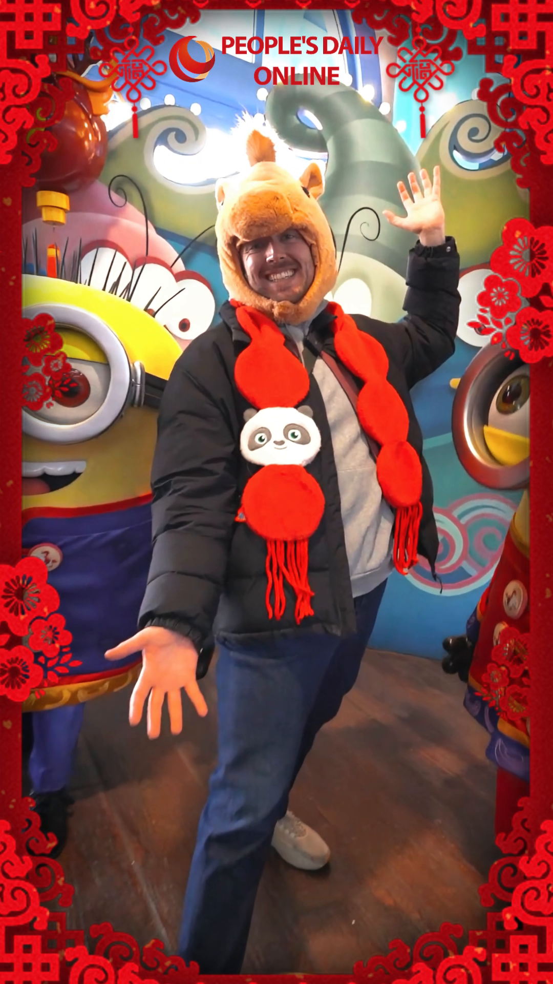 'Grammy Slow Motion': Wrangling 'horses' at Universal Beijing Resort