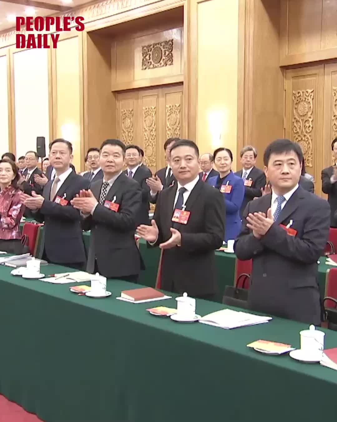 Xi takes part in deliberation at annual national legislative session