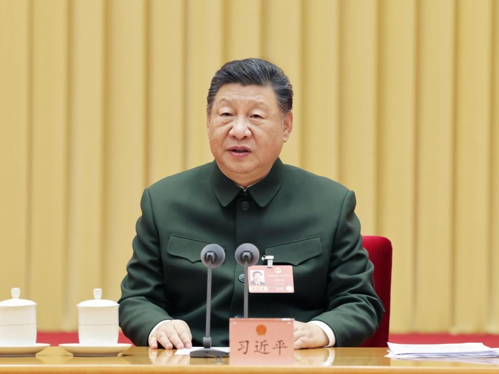 Xi attends meeting of military delegation at annual legislative session