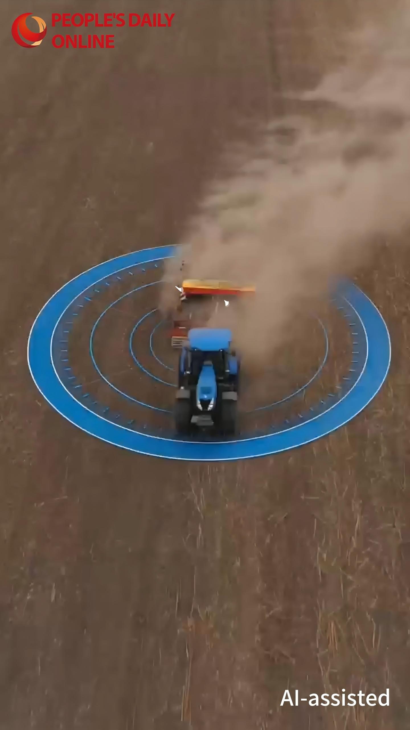 A glimpse into China's smart spring farming