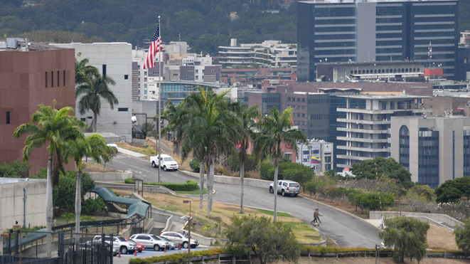 U.S. embassy in Venezuela officially reopens