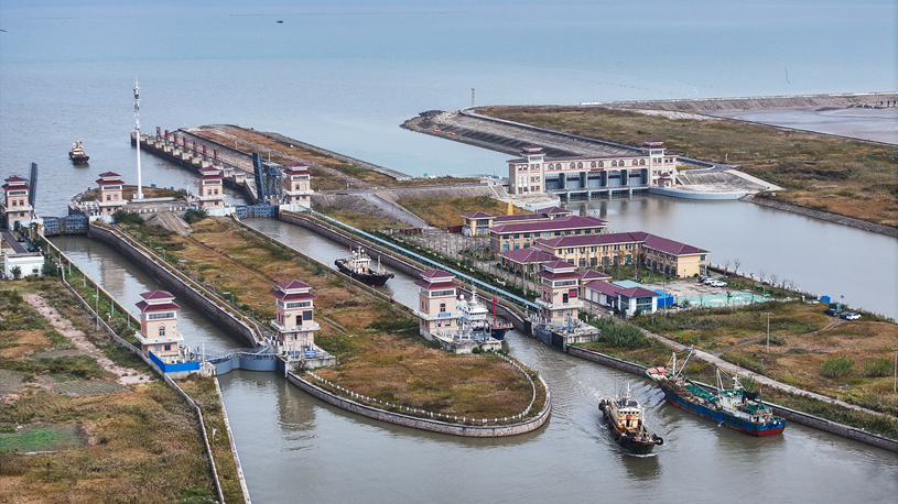 Nantong enhances water conservancy and green development in river basins, seaside areas
