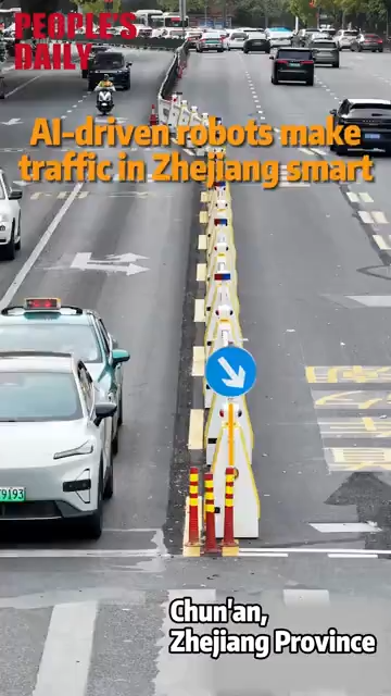 AI-driven robots make traffic in Zhejiang smart