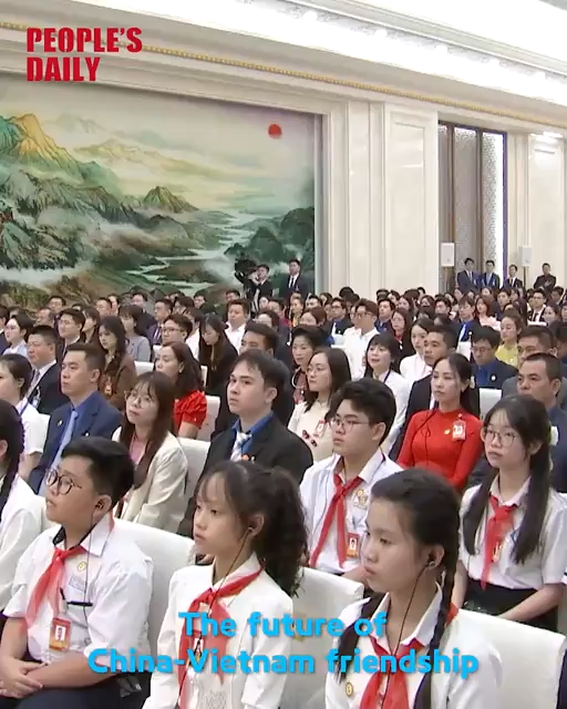 Xi encourages youth to carry forward China-Vietnam friendship