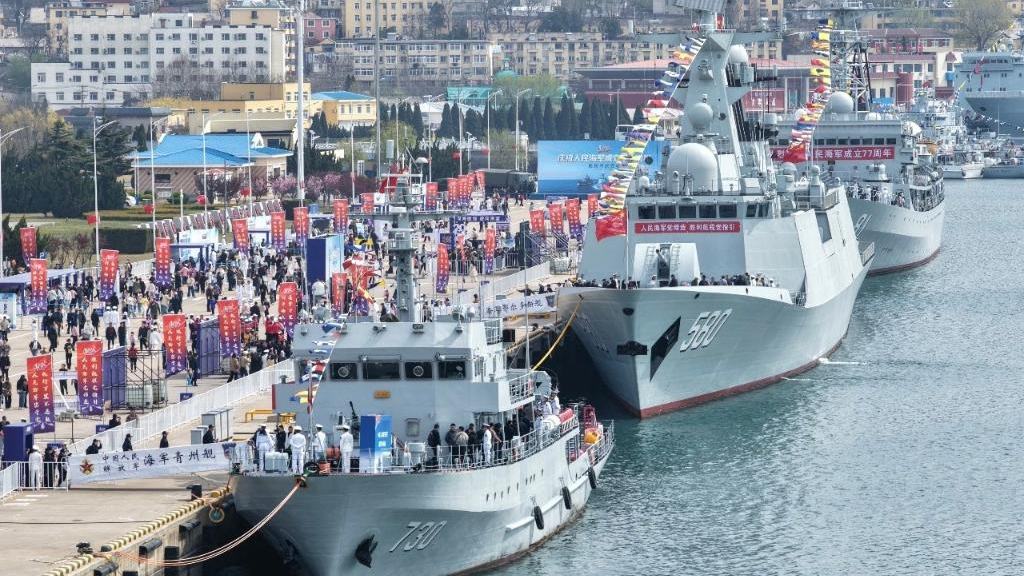 China marks navy's 77th anniversary as its role in safeguarding peace grows