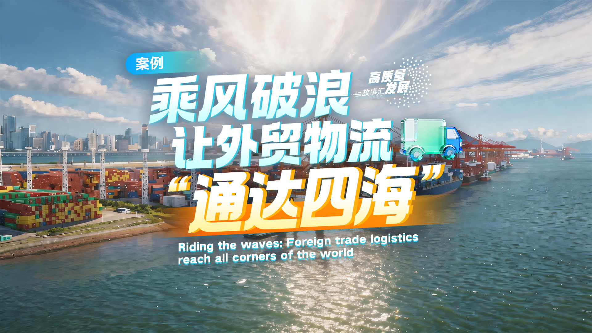 Stories of High-Quality Development｜Riding the waves: Foreign trade logistics reach all corners of the world