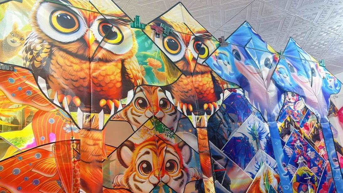 Village in E China's Shandong produces 100M kites annually as industry goes global