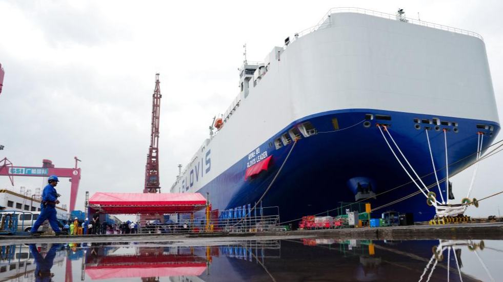 World's largest car carrier delivered in China, boosting global auto transport capacity