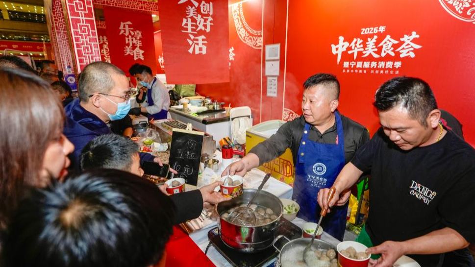 Chinese cuisine carnival held in China's Ningxia