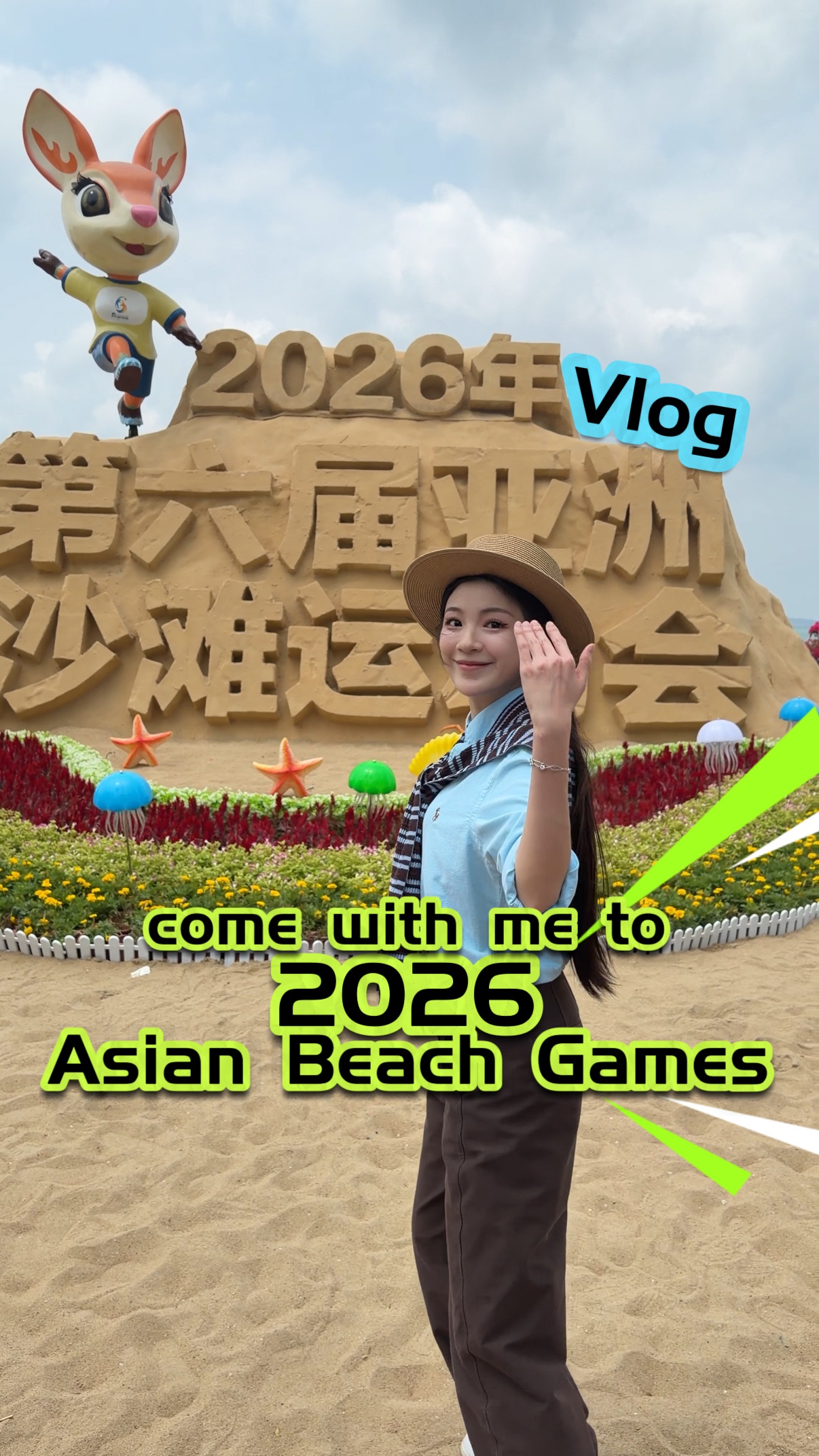 Vlog: come with me to 2026 Asian Beach Games