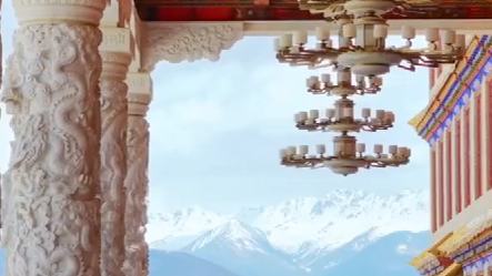 A palace in the clouds