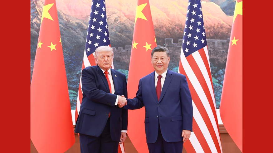Chinese, U.S. presidents agree on new vision for bilateral ties in Beijing talks
