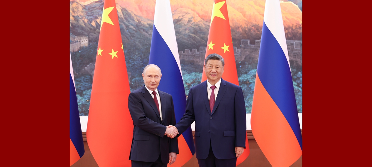 Xi holds talks with Putin in Beijing