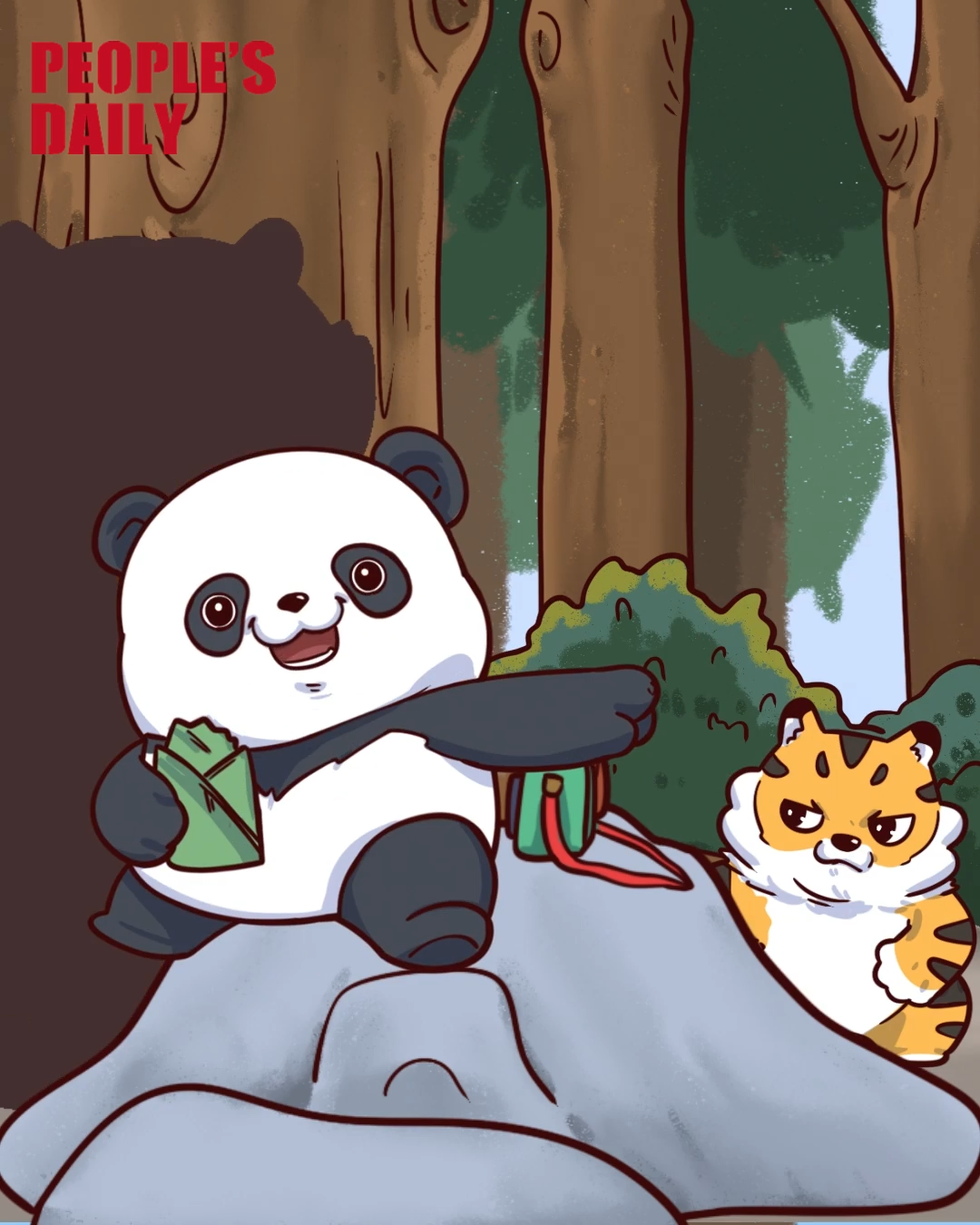 China's biodiversity | Bubble Bamboo encounters Siberian tigers