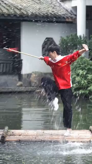 A master of Wuxia
