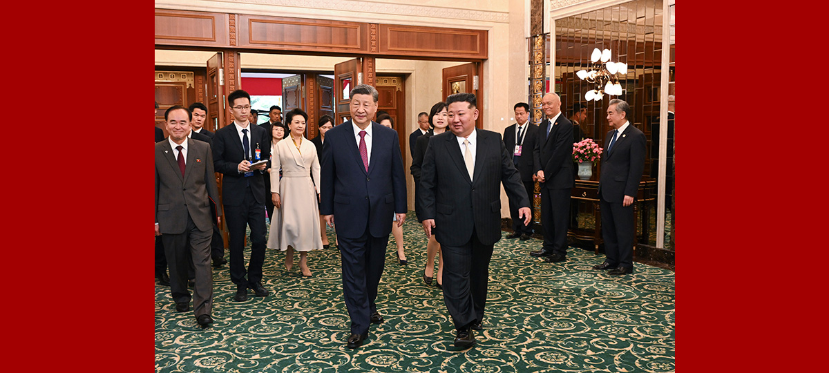 Xi says he reaches important consensus with Kim on developing China-DPRK relations in new era