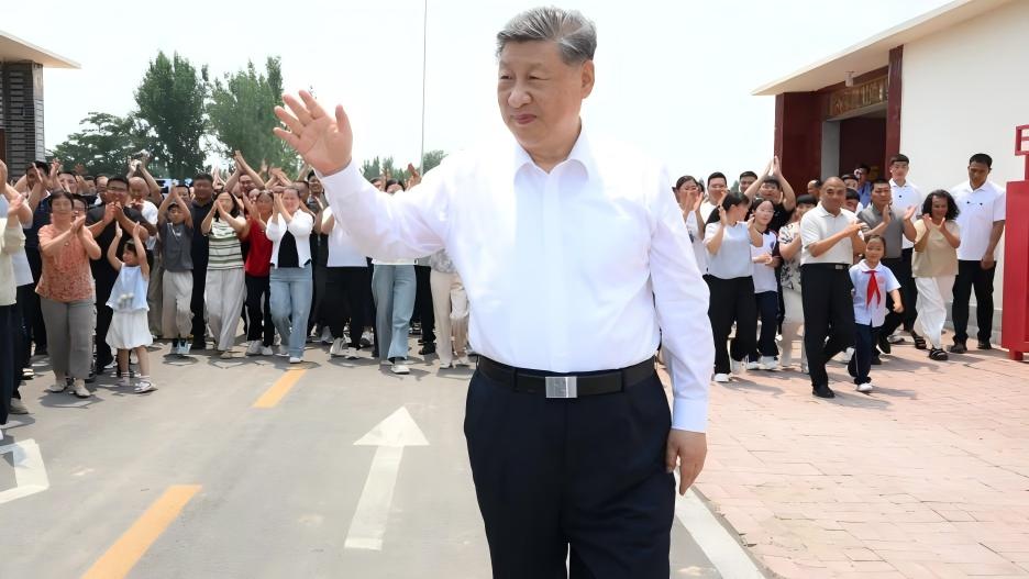 Xi inspects Xiyujia village of Dezhou, Shandong Province