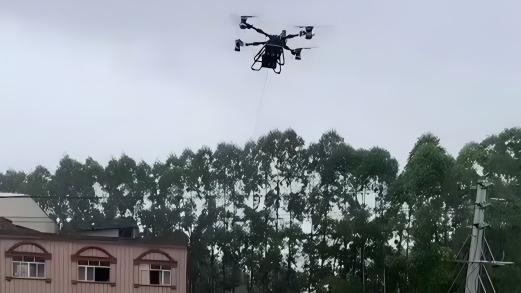 Drone flood rescue