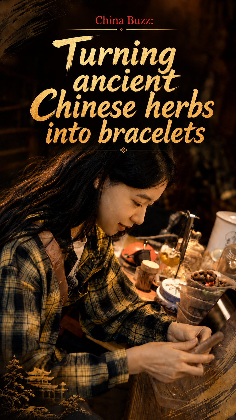 China Buzz: Turning ancient Chinese herbs into bracelets