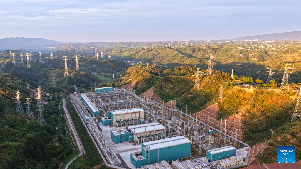 Chongqing end of Hami-Chongqing ±800 kV UHV DC power transmission project receives over 30 bln kWh of electricity
