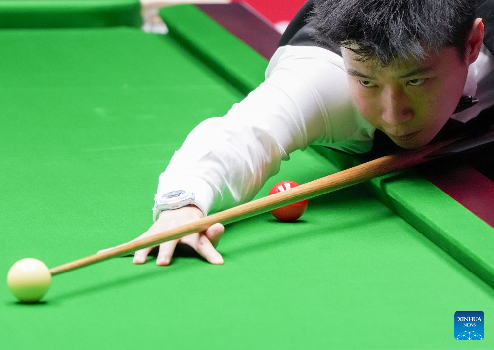 In pics: quarterfinal match at World Snooker Shanghai Masters 2026