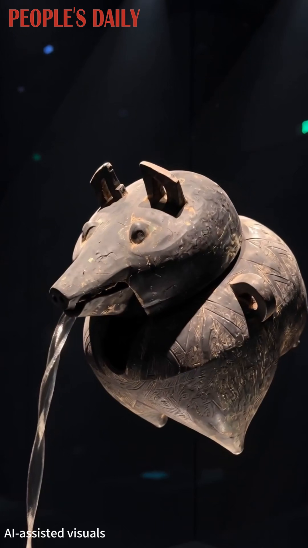 3,000-year-old "Peppa Pig" vessel showcases ancient Chinese craftsmanship