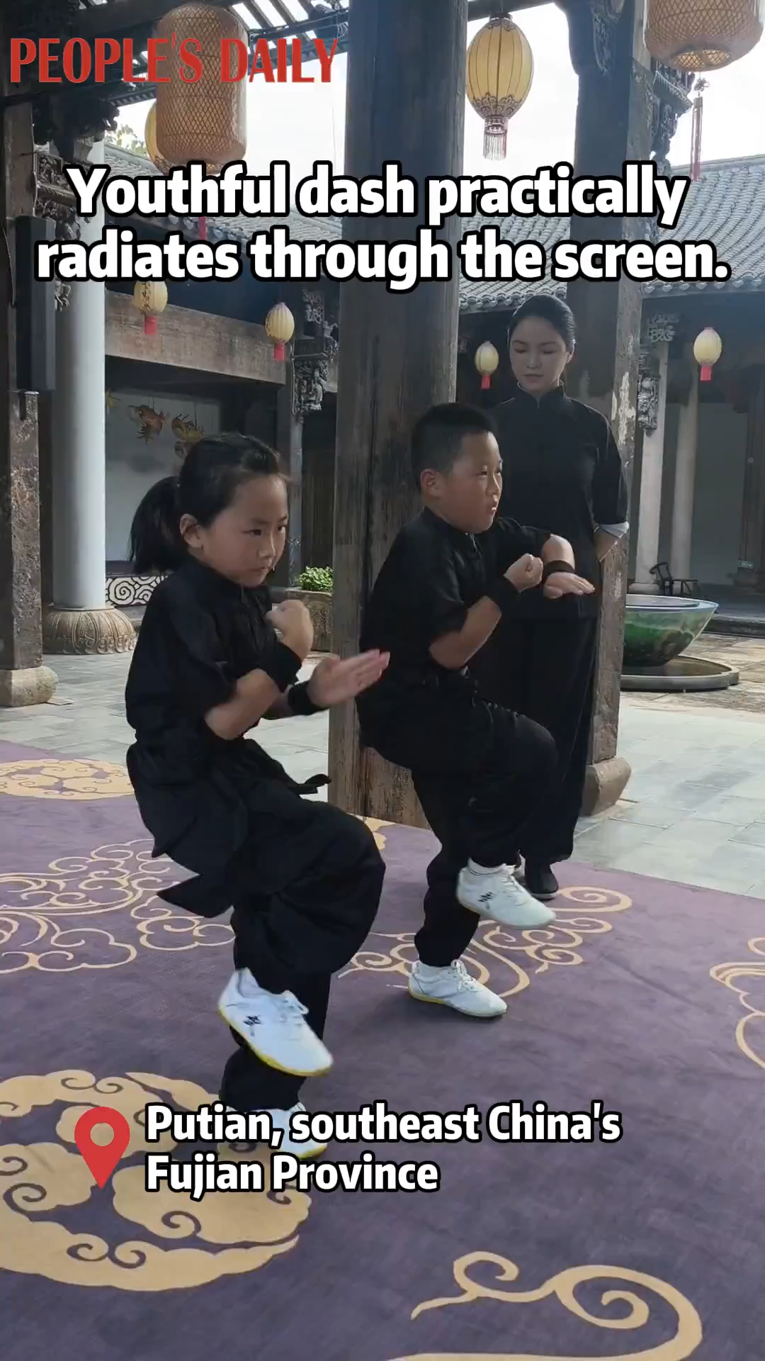 Young martial artists throw down with power and precision