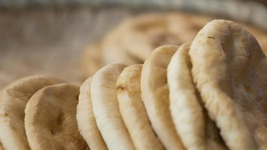 Don't blink, this naan is about to take off!