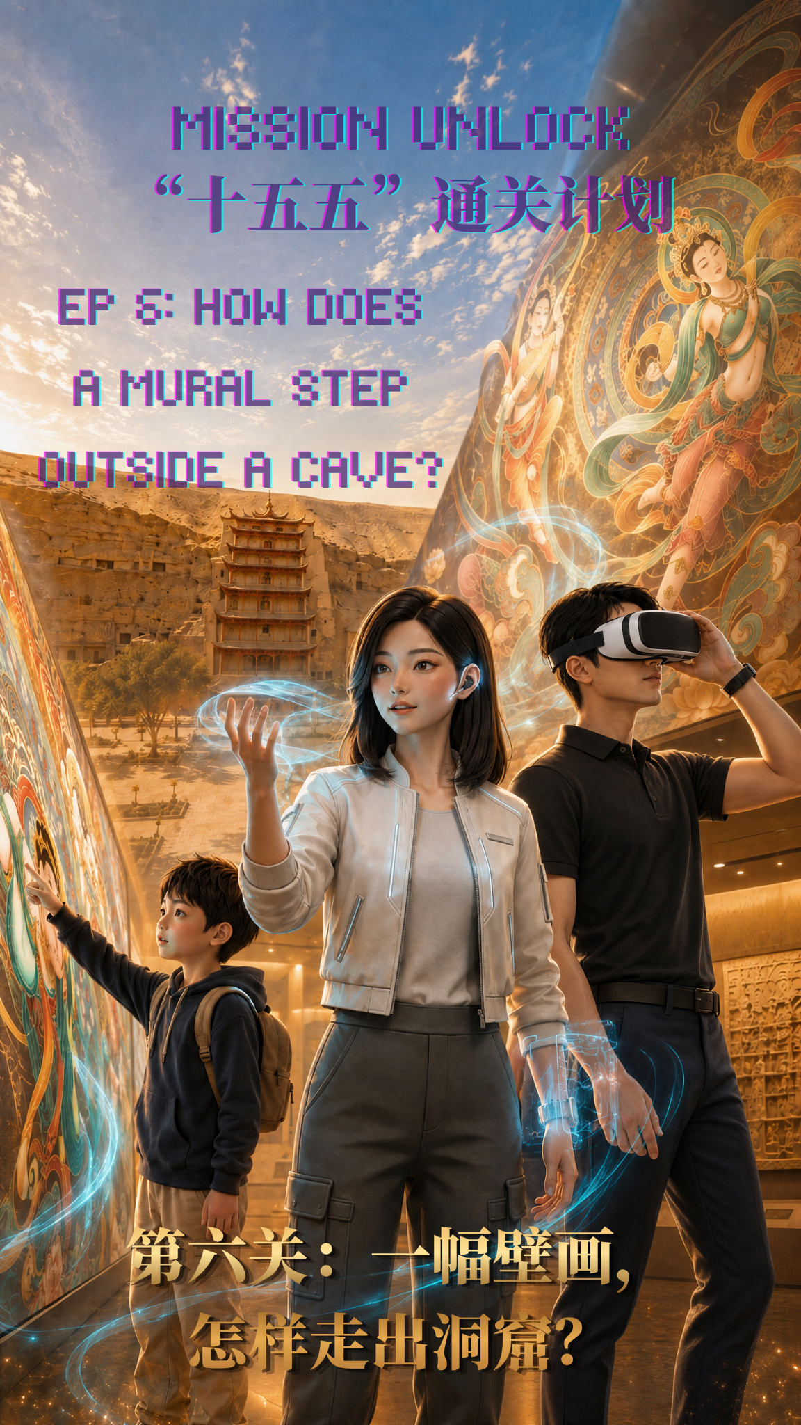 Mission Unlock | Ep 6: How does a mural step outside a cave?