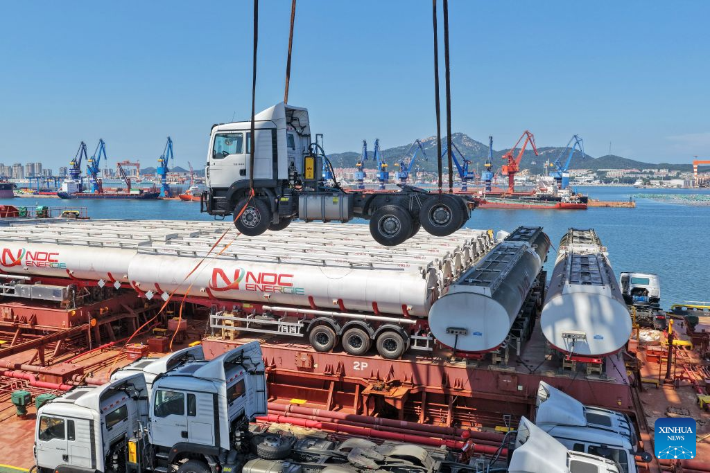 China's Yantai Port sees surging general cargo shipments to Africa