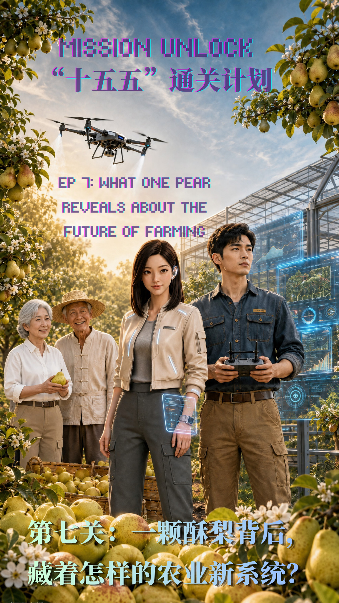 Mission Unlock | Ep 7: What one pear reveals about the future of farming