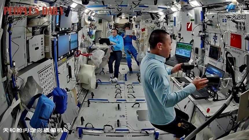 Over 80 days aboard Tiangong: Shenzhou‑23 crew presses ahead with space experiments