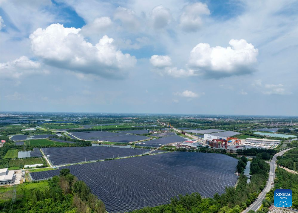 Overall installed capacity of photovoltaic power-generating facilities in Jiangsu exceeds 100-gigawatt mark