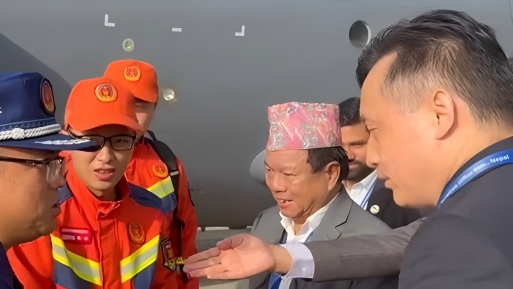 Four Chinese tunnel experts head to Nepal's Rasuwa tunnel site to join rescue operations