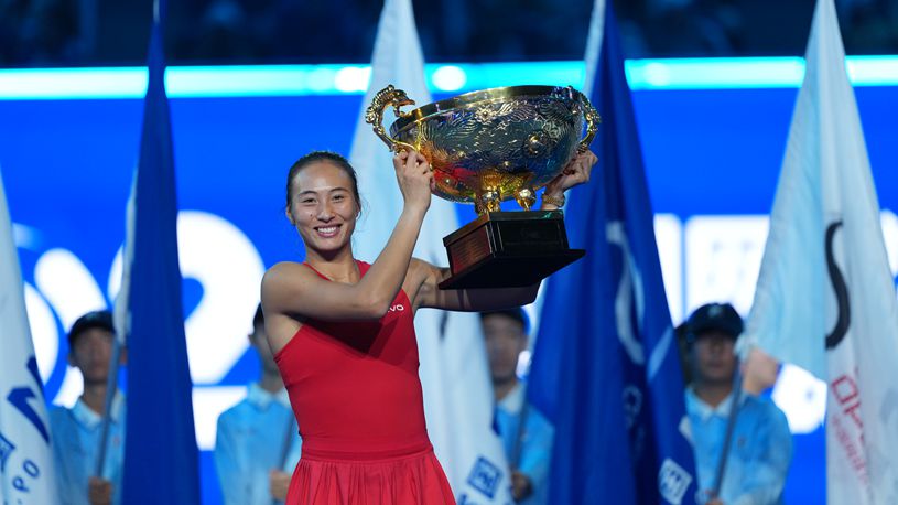 Zheng Qinwen claims maiden WTA 1000 title at China Open